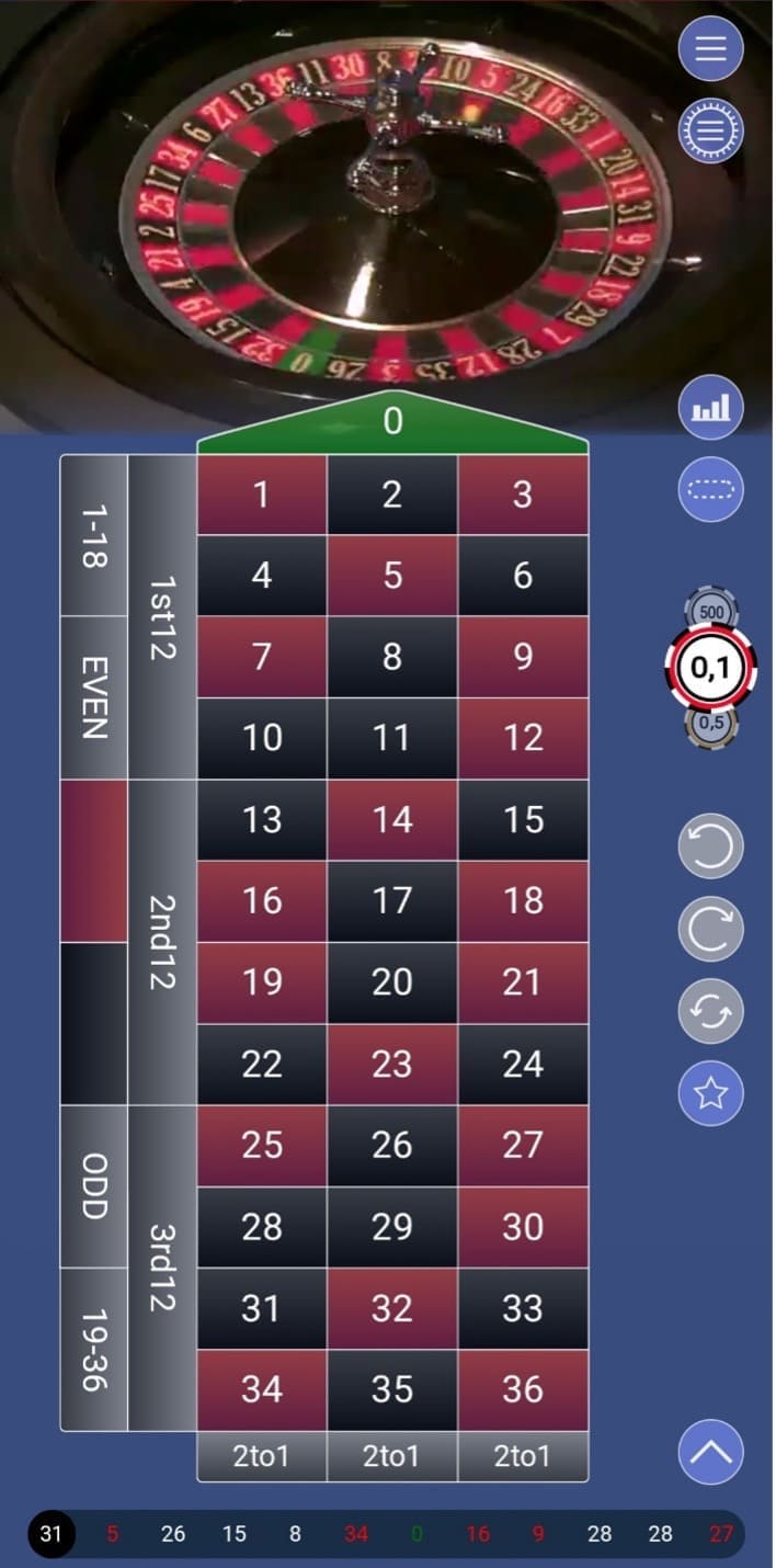 онлайн рулетка 1xbet